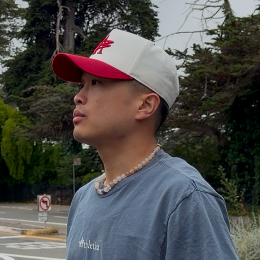 AV8 TWO TONE HAT - CRIMSON RED