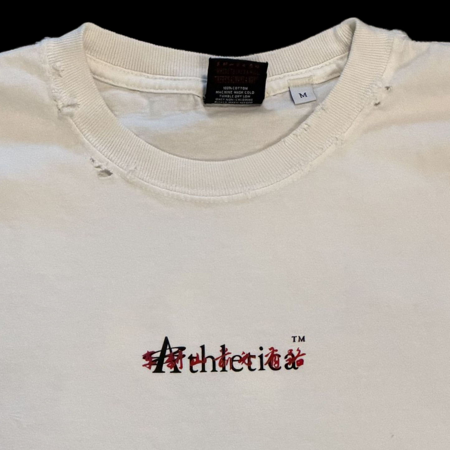 LIGHTLY DISTRESSED - SHAOLIN WEMBY TEE